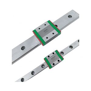 รางเลื่อนแบบเส้นตรงขนาดเล็ก HIWIN รุ่น MGN7H/MGN9H/MGN12H/MGN15H-PLC แกนเหล็ก S55C วัสดุ 1 กก. บล็อกแบริ่ง CNC - Product Image 3