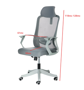 เก้าอี้สำนัก<span class=keywords><strong>งาน</strong></span>ตาข่ายทันสมัยแบบใหม่ นั่งสบาย พนักพิงสูง ปรับได้ เหมาะสำหรับผู้บริหาร สำหรับตลาดยุโรป - Product Image 2