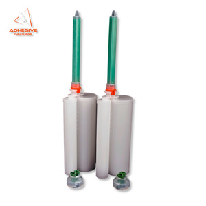 JAPI 4:1 Barrel Double Epoxy Adhesive Cartridge <strong>2k</strong> Disposable Empty Tube Plastic Dual <strong>Syringe</strong> 400ml Dispensing Injection Molded - Product Image 3
