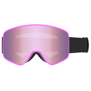 Winter Skiing Magnetic Ski Goggles Anti-fog Snowboarding UV protection Custom <b>Bracket</b> Ski Goggles - Product Image 4