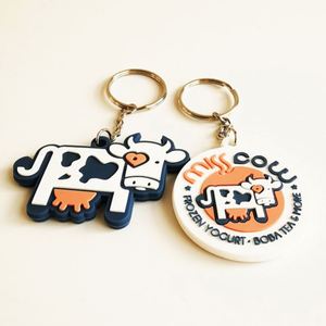 High Quality Cheap <b>Custom</b> Design 2D/3D Shaped Soft PVC Rubber Keychains <b>Key</b> <b>Ring</b> Pvc Chain <b>Key</b> - Product Image 4