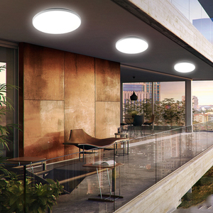 Moderne Ultradünne LED-Deckenleuchte für Wohnzimmer, Schlafzimmer, Balkon, 16–68 W, Wasserdicht, Feuchtigkeits- und Mückengeschützt, 6000 K - Product Image 3