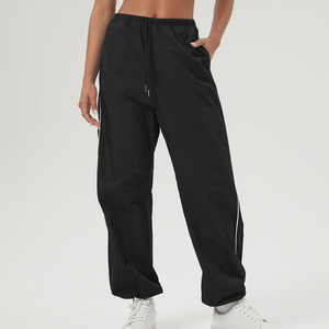 Pantalon <span class=keywords><strong>large</strong></span> pour <span class=keywords><strong>femme</strong></span> Pantalon cargo baggy pour <span class=keywords><strong>femme</strong></span> Pantalon cargo baggy de randonnée et de <span class=keywords><strong>jogging</strong></span> pour <span class=keywords><strong>femme</strong></span> Vente en gros - Product Image 4
