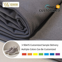 Tela de malla elástica transpirable de alta elasticidad, impermeable y resistente a desgarros, de punto por urdimbre de nailon y elastano, para trajes de baño y ropa de yoga, al por mayor.