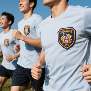 Đơn Đặt Hàng Nhỏ Vải Twill Duy Nhất Sắt Trên Thêu Phù Hiệu Không Có Tối Thiểu Dễ Dàng Nhanh Chóng Nhanh Chóng Phát Hành Vải Các Bản Vá Lỗi - Product Image 5