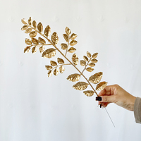 Hochwertige künstliche Blume aus goldenem Blatt von China Factory High-Style Blumen dekor für den chinesischen Neujahrs tisch Günstig