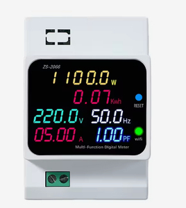 <span class=keywords><strong>Compteur</strong></span> d'énergie intelligent WiFi sur rail DIN MythEle MY-2066 63-100A, moniteur numérique de puissance et d'énergie pour utilisation en boîtier de distribution commercial - Product Image 1