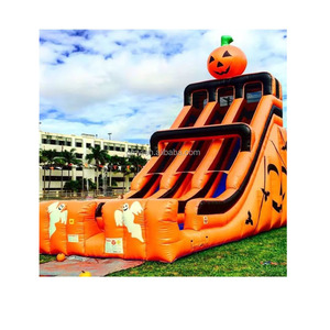Toboganes inflables personalizados para Halloween para niños, tobogán de agua <span class=keywords><strong>Jumbo</strong></span> para uso comercial al aire libre, gran oferta - Product Image 2