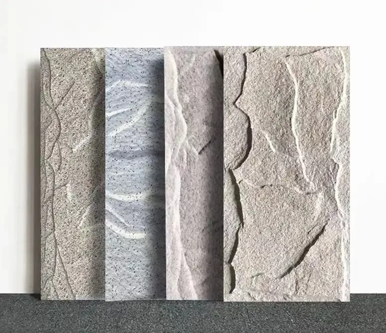 Panel batu PU buatan Cina Panel dinding batu busa poliuretan untuk harga wajar Panel dinding batu Veneer