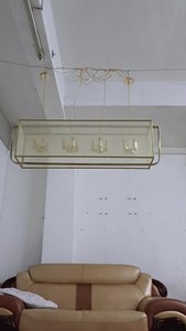 Departamento de ventas Candelabro de mesa de arena Proyecto no estándar Hotel Casa de construcción propia Villa Gran centro comercial Hoja de arce de vidrio - Product Image 2