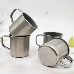 <b>Tea</b> mug, lidless stainless steel water <b>cup</b>, <b>large</b> capacity, suitable <b>for</b> home use, summer use, available at street stalls <b>for</b> - Product Image 2