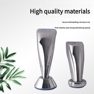 Fabbrica vendita diretta sedia Piglet gambe divano gambe mobili metallo metallo sgabello sgabello armadietto gambe supporto piedi - Product Image 4