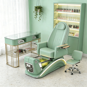 RONJIA Best Price Nail Salon Furniture Foot Spa Pedicure <b>Chair</b> <b>Reclining</b> Knead Massage Manicure Pedicure <b>Chairs</b> - Product Image 4