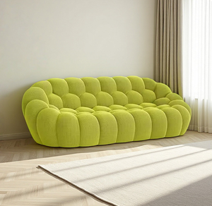 Fauteuil pouf minimaliste italien inclinable, canapé une place pour salon, balcon, intérieur - Product Image 2