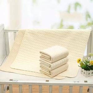 Matelas à langer bébé en coton imperméable, lavable et respirant, très grand, réutilisable, protège-matelas pour nouveau-né et soins menstruels - Product Image 2