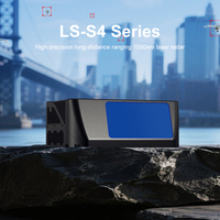 Leishen LS500S4-A 1550nm Fiber Laser LiDAR 1500m Capteur 3D à très longue portée TOF haute précision haute résolution pour drone