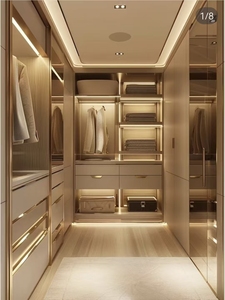 Entrez dans la garde-robe personnalisée haut de gamme, garde-robe modulaire - Product Image 4