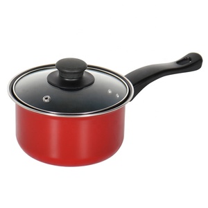 Giá Tốt Nhất Thép Carbon Không Dính <span class=keywords><strong>Cookware</strong></span> Sets Khuyến Mãi Quà Tặng Sản Phẩm Saucepan Đỏ - Product Image 3