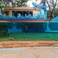 Leyu 28 ans fabricant grand acrylique personnalisé incurvé feuille acrylique épaisse transparente pmma panneau bon marchéAquarium acrylique personnalisé