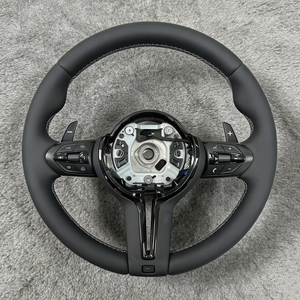 Volante de Cuero M para <span class=keywords><strong>BMW</strong></span> 320 325 330 550 F30 F35 F36 F10 F15 F16 F20 F07 F25 E90 E70 M3 M4 M5 <span class=keywords><strong>M7</strong></span> F32 - Product Image 1