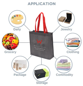 Biểu Tượng Tùy Chỉnh Thân Thiện Với Môi Tái Sử Dụng Dệt Vải Mua Sắm Tote Túi Thư Mô Hình Du Lịch Quà Tặng Bao Bì Làm PP Không Dệt Chất Liệu - Product Image 4