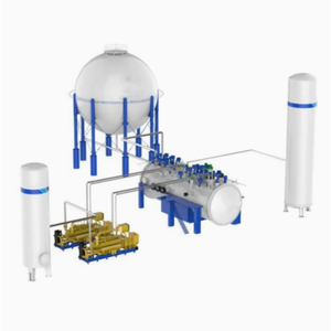 Generador de Hidrógeno Liquefiable de Alta Densidad LH2-1500 2.5TPD, Dispositivo Criogénico de H2 Liquefiable para el Procesamiento de Alimentos - Product Image 1