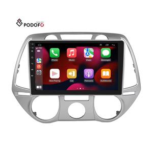 Podofo 9 ''Android autoradio sans fil Carplay Android Auto GPS RDS WIFI HIFI pour <span class=keywords><strong>Hyundai</strong></span> L20 2008-2012 vente en gros livraison directe - Product Image 1