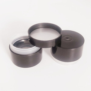 Pot en plastique noir crème de 20g - Product Image 5