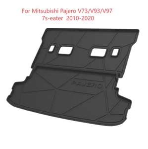 Tapis de <span class=keywords><strong>coffre</strong></span> de <span class=keywords><strong>voiture</strong></span> imperméable de qualité supérieure, design professionnel, pour Mitsubishi Pajero V73 V97 V93 7 places 2010-2020 - Product Image 3