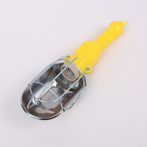 Lampe d'inspection portative rechargeable à LED avec revêtement métallique jaune - Product Image 2