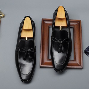 Zapatos de goteo de cuero de vaca genuino personalizados para hombres, mocasines informales sin cordones, proveedor de zapatos verificados para hombre, zapatos de moda para hombres - Product Image 4