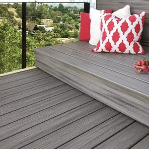 Eco-Friendly Anti-Uv Extruded Wood Plastic Composite Terrace Floor Waterproof Patio WPC Outdoor <b>Decking</b> - Product Image 6