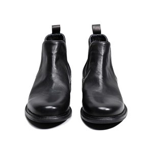 Stivali Casual alla caviglia in pelle Chelsea retrò retrò inghilterra stivali da uomo autunno inverno in pelle morbida stivali da donna da uomo Dropshipping - Product Image 4