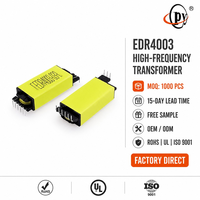 Transformateur de puissance Flyback à noyau de ferrite EDR monophasé, sortie 480V, enroulement en cuivre pour onduleur de driver LED