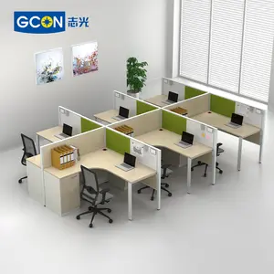 Office Table, Workstation Desk for Call Center Cubicles Modern Work Station Furniture