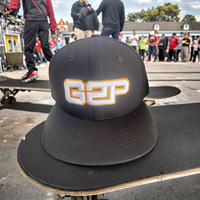 Gorras de Béisbol Personalizadas con Bordado 3D Unisex, Visera Plana, Cierre a Presión, con Logotipo de Hoja de Alto Rendimiento