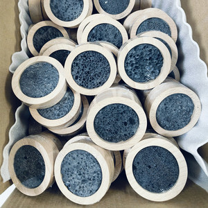 Tinh dầu khuếch tán hương thơm đá món ăn bằng gỗ đen nham thạch đá khuếch tán hương thơm với biểu tượng tùy chỉnh - Product Image 6