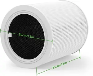 High Efficiency 3 In 1 True HEPA And Activated Carbon Filter Replacement For LEVOIT Air Purifier 600s Smart Core600S-RF