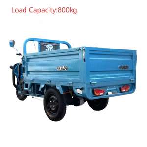 Tricycles électriques ouverts bleus 60V/72V 1000W avec une capacité de charge de 800 kg et une vitesse maximale de 40-60 km/h pour le transport de marchandises - Product Image 3