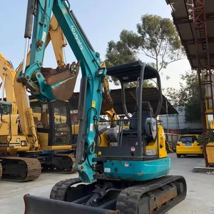 รถขุดขนาดเล็ก Kubota U35 มือสอง น้ำหนัก 3 ตัน พร้อมห้องโดยสารและอุปกรณ์ตักดิน เหมาะสำหรับงานจัดสวนและตกแต่งภูมิทัศน์ ญี่ปุ่นให้บริการสปา - Product Image 2