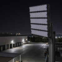 Projecteurs LED circulaires multi-modules 1000W 1200W à puce 5050 basse tension, lumière chaude 110V 240V pour le handball (vente en gros)