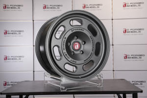 Rodas de Liga de Alumínio Forjadas em Design de Malha Preta Escovada, Tamanhos de 15 a 26 Polegadas, PCD 5x114.3/112/130, Ajuste Universal, Garantia de 10 Anos - Product Image 5