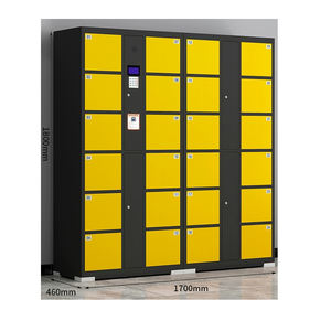 Système de casier électronique intelligent Casier à <span class=keywords><strong>colis</strong></span> automatique avec des matériaux en acier de fer Structure assemblée Serrure électronique - Product Image 6