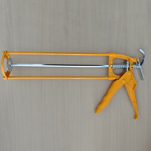 Pistolet à mastic de qualité industrielle 300 ml, pistolet à silicone pour travaux de bricolage et de construction, pistolet à mastic manuel à économie d'effort - Product Image 5
