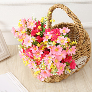 Vente directe usine – Fleurs artificielles en soie réalistes, petites marguerites à <span class=keywords><strong>7</strong></span> tiges, faites à la main, pour la vente en gros, longue durée - Product Image 6
