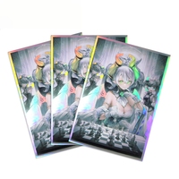 Protège-cartes holographiques personnalisés, lisses et durables, à chargement par le haut, pour jeux de cartes /TCG/PTCG