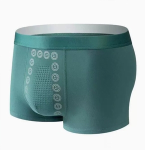 Nhà Máy Bán Buôn Người Đàn Ông Của Giữa Tăng Đồ Lót Thoải Mái Căng Đáy Quần Tóm Tắt Hạt Massage Làm Spandex/Nylon/Tre Lụa - Product Image 6