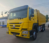 Высококачественный подержанный самосвал HOWO 6x4 грузоподъемностью 25-30 тонн продается по низкой цене.