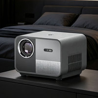 Projecteur de Nuit USB M1, Résolution Native 1080p, Projecteur Intelligent 4K pour Salle de Classe, Système de Cinéma Haute Résolution pour la Maison