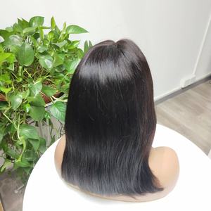 Perruques courtes bob en cheveux humains naturels pour femmes noires, perruque en dentelle transparente HD 4x4 13x4 - Product Image 4